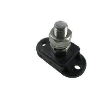 TERMINAL POST BLACK 8MM