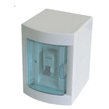 DIN RAIL SURFACE MOUNT ENCLOSURE/HOUSING 1-2 POSITION