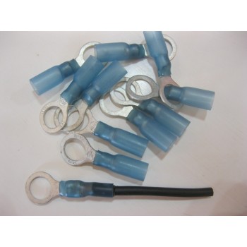8MM BLUE RING TERMINAL HS 10PCS
