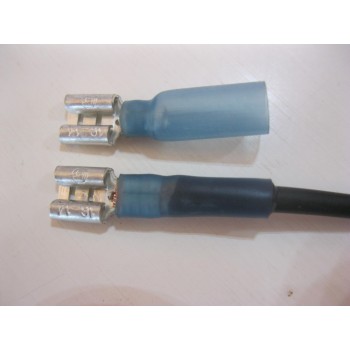 HS BLUE FEMALE SPADE  6.6MM 50PCS