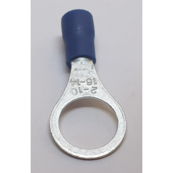 BLUE RING TERMINAL 10MM  X 10 PCS
