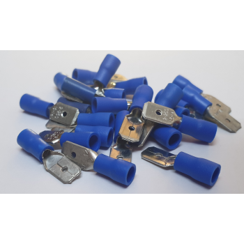 BLUE MALE SPADE 50 PCS