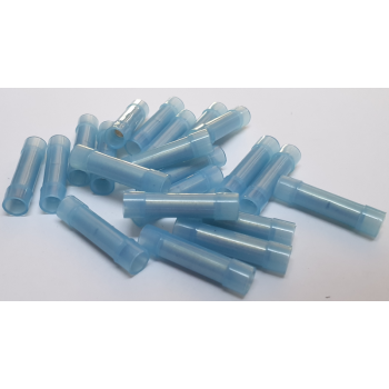 NYLON  BLUE  IN-LINE / BUTT CONNECTORS 50 PCS