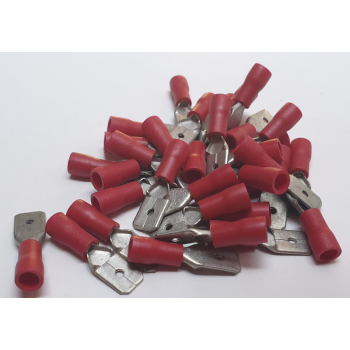RED MALE SPADE 50 PCS