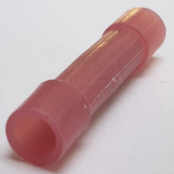 NYLON RED  IN-LINE / BUTT CONNECTORS 50 PCS