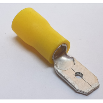 YELLOW MALE SPADE 100PCS