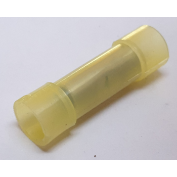 NYLON YELLOW  IN-LINE / BUTT CONNECTORS 50 PCS