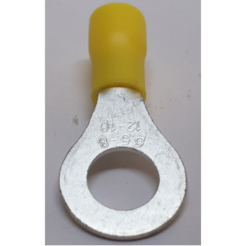 YELLOW RING TERMINAL 8MM  X 50 PCS