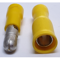 YELLOW BULLETS MALE  25 PCS + FEMALE  25 PCS