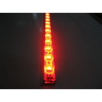 LED ALUMINIUM STRIP 250MM. 3.25 WATTS RED