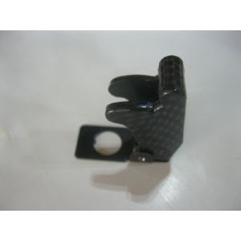 TOGGLE SWITCH SAFETY COVER - FAUX CARBON