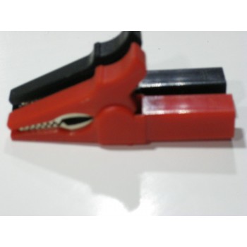 ALLIGATOR CLAMPS 1 Pair  10 Amp  55mm Fully Insulated