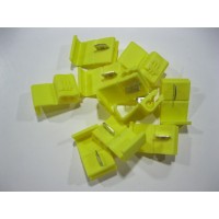 YELLOW QUICK CONNECT JOINERS X 25 PCS