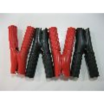 ALLIGATOR CLAMPS 2 Pairs  20 Amp  75mm Fully Insulated