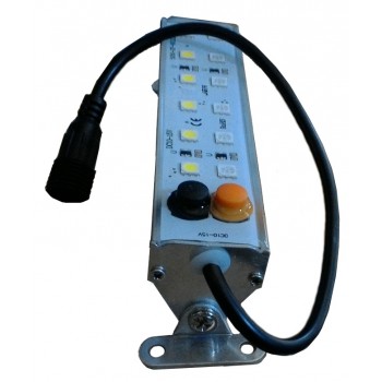 LED YELLOW-WHITE COMBO STRIP LIGHT 120MM PIVOT MOUNT