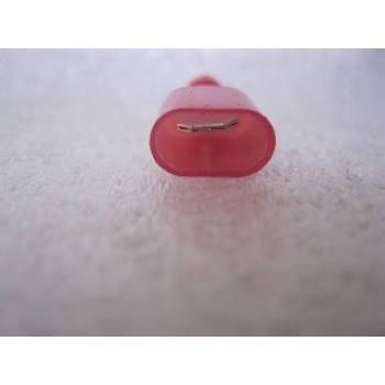 NYLON RED MALE SPADE TERMINAL 25 PCS