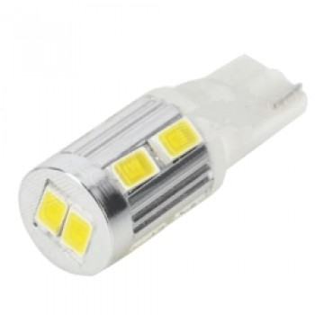 LED T10 WEDGE 10 X 5630SMD