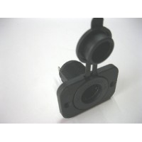 FEMALE CIG SOCKET PANEL MOUNT WITH FACE PLATE 